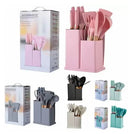 Kit de Cozinha 19 Utensílios em Silicone Premium