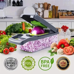 Cortador Multifuncional de Legumes 14 em 1