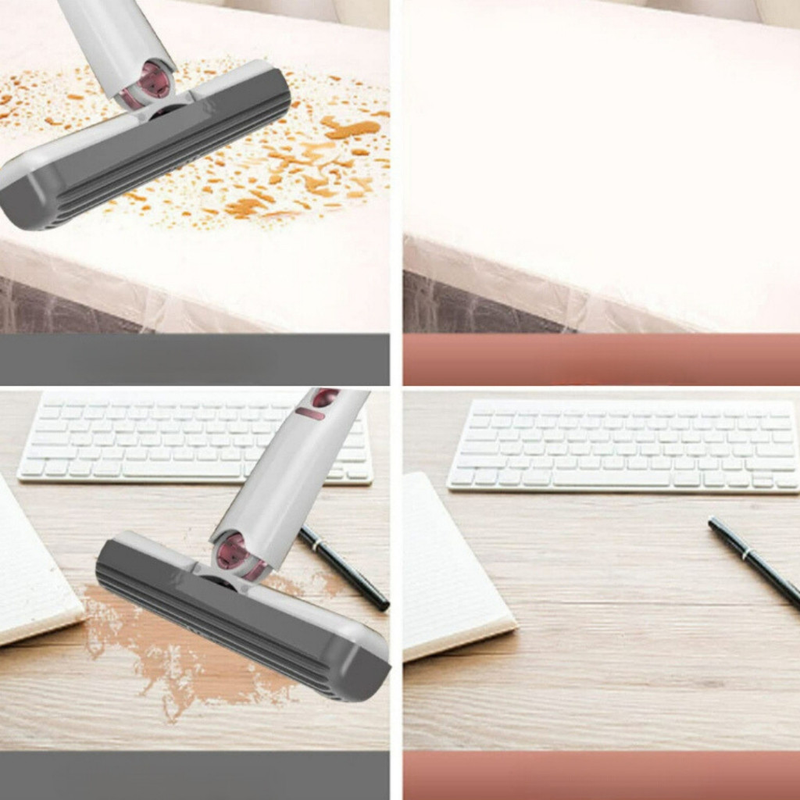 Mini Rodo Esfregão Absorvente Portátil Limpeza Multifuncional Mesa Janela